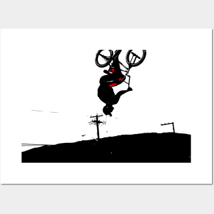 Back-flip Pro - BMX Biker Posters and Art